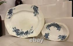 Vtg. Johnson's brothers Porcelain Company Paris Collection Large & Small Plates