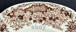 Vtg. RARE (2) Johnson Bros WILD TURKEY Windsor Ware 8 SALAD PLATES NICE