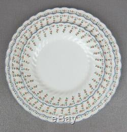 White Johnson Brothers Dreamland Dinner Set Service. 10 place settings. Plates