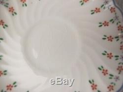 White Johnson Brothers Dreamland Dinner Set Service. 10 place settings. Plates