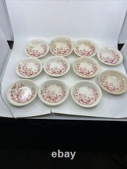 Windsor Ware AppleBlossom Pink Johnson Bros England Lot