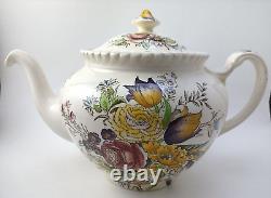 Windsor Ware Johnson Bros England Garden Bouquet Tea Pot Fine China