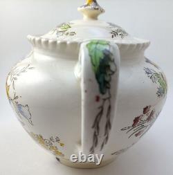 Windsor Ware Johnson Bros England Garden Bouquet Tea Pot Fine China