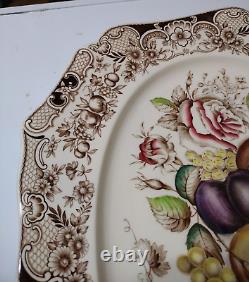 Windsor Ware Johnson Bros England Harvest Fruit Large Oval Platter 20