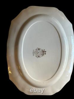 Windsor Ware Johnson Bros England Harvest Fruit Large Oval Platter 20 Vintage