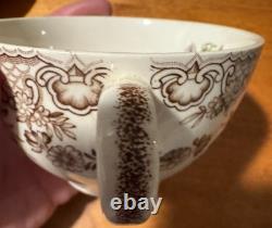 Windsor Ware Johnson Bros. Harvest Fruit 12 Cups & 12 Saucers