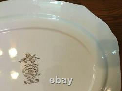 Windsor Ware Johnson Brothers Wild Turkeys Flying Large Serving Platter BIN