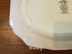 Windsor Ware Johnson Brothers Wild Turkeys Flying Large Serving Platter BIN